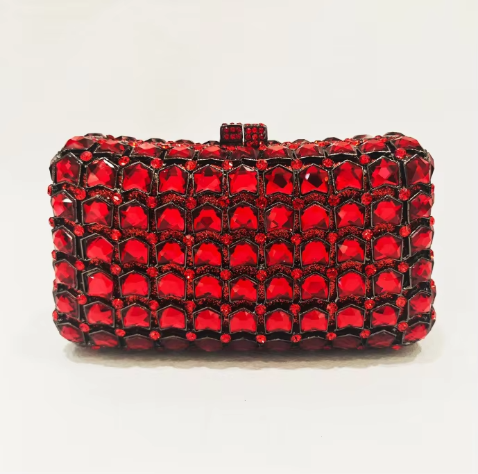 Luxury Rhinestone Evening Clutch